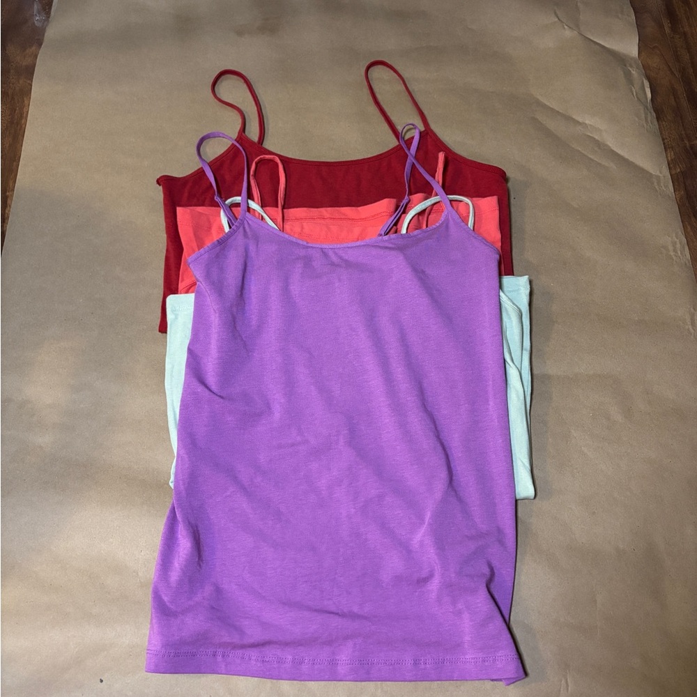 Women's Multicolor Spaghetti Strap Tops